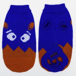 Свитер для животных, размер 12, ДС 36-51, ОШ 18-33, ОГ 32-47 см, расцветка МИКС