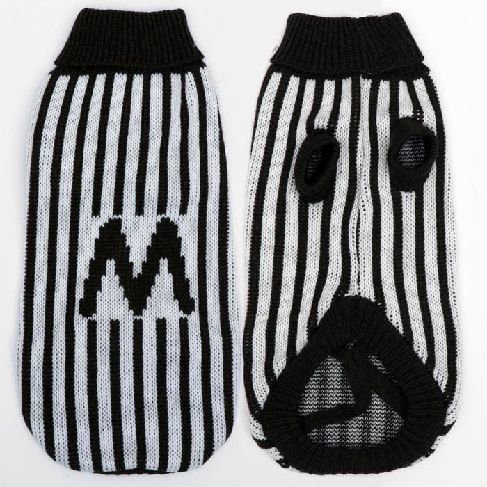 Свитер для животных, размер 12, ДС 36-51, ОШ 18-33, ОГ 32-47 см, расцветка МИКС