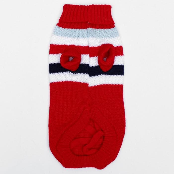 Свитер для животных, размер 12, ДС 36-51, ОШ 18-33, ОГ 32-47 см, расцветка МИКС