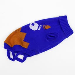 Свитер для животных, размер 12, ДС 36-51, ОШ 18-33, ОГ 32-47 см, расцветка МИКС