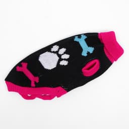 Свитер для животных, размер 12, ДС 36-51, ОШ 18-33, ОГ 32-47 см, расцветка МИКС