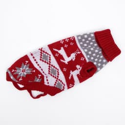 Свитер для животных, размер 12, ДС 36-51, ОШ 18-33, ОГ 32-47 см, расцветка МИКС