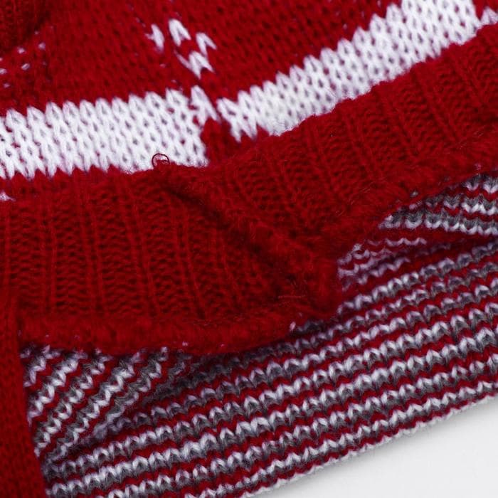 Свитер для животных, размер 12, ДС 36-51, ОШ 18-33, ОГ 32-47 см, расцветка МИКС