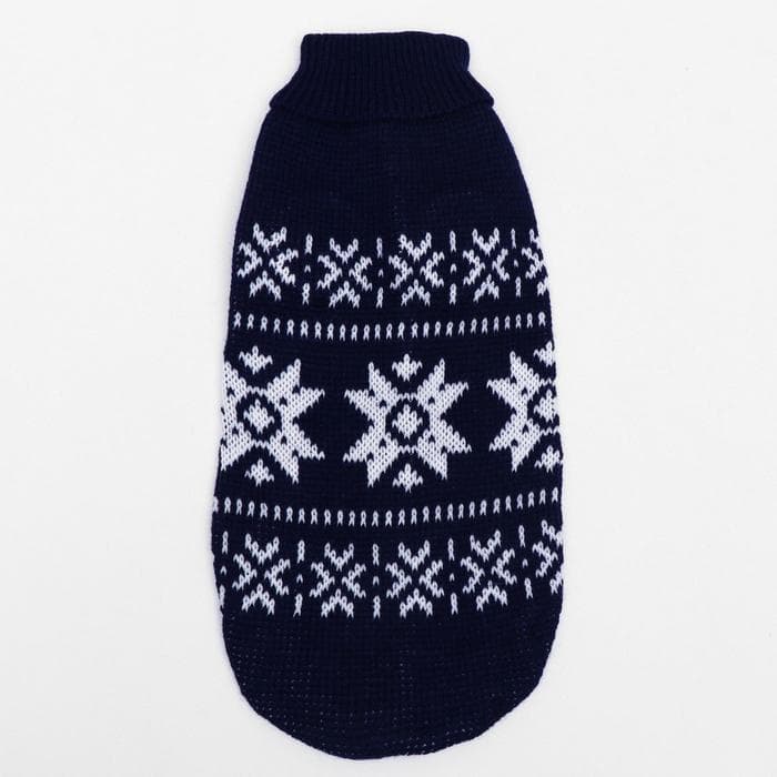 Свитер для животных, размер 14, ДС 40-55, ОШ 20-35, ОГ 36-51 см, расцветка МИКС