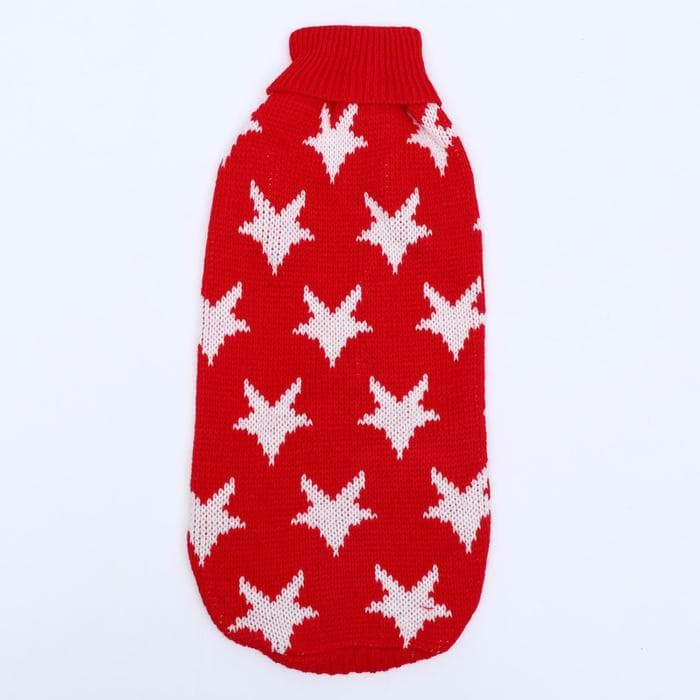 Свитер для животных, размер 14, ДС 40-55, ОШ 20-35, ОГ 36-51 см, расцветка МИКС