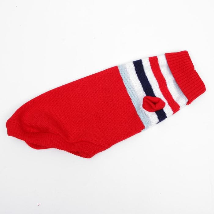 Свитер для животных, размер 14, ДС 40-55, ОШ 20-35, ОГ 36-51 см, расцветка МИКС