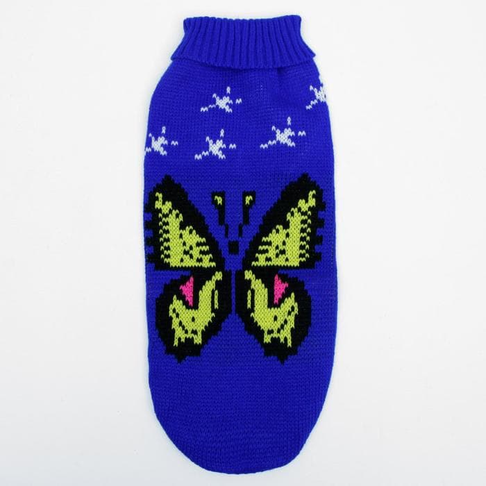 Свитер для животных, размер 16, ДС 45-60, ОШ 20-37, ОГ 37-52 см, расцветка МИКС