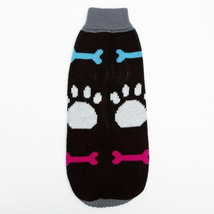 Свитер для животных, размер 16, ДС 45-60, ОШ 20-37, ОГ 37-52 см, расцветка МИКС