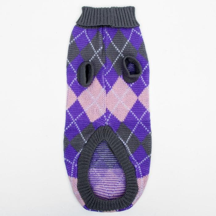 Свитер для животных, размер 16, ДС 45-60, ОШ 20-37, ОГ 37-52 см, расцветка МИКС