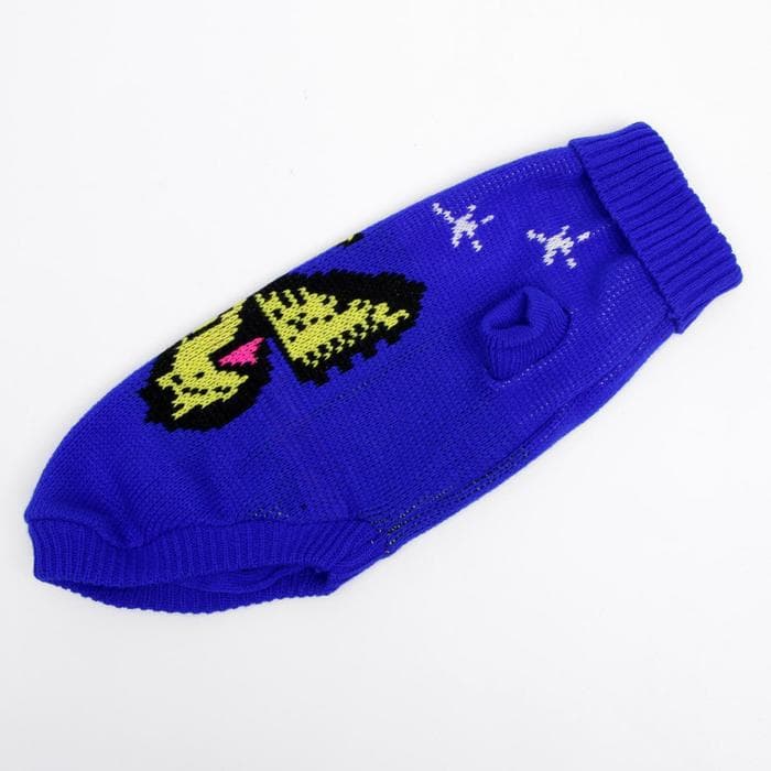 Свитер для животных, размер 16, ДС 45-60, ОШ 20-37, ОГ 37-52 см, расцветка МИКС