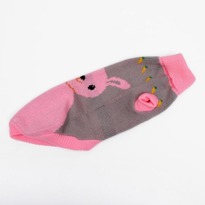 Свитер для животных, размер 16, ДС 45-60, ОШ 20-37, ОГ 37-52 см, расцветка МИКС