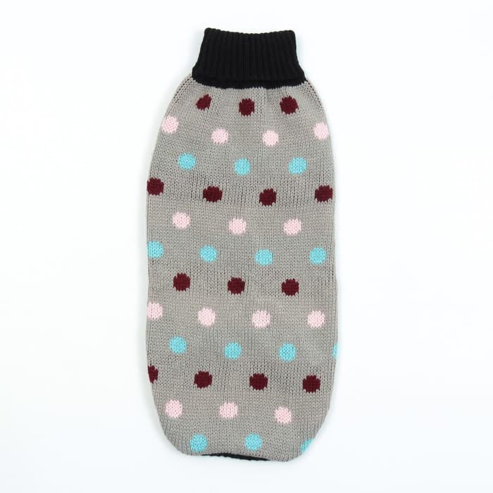 Свитер для животных, размер 16, ДС 45-60, ОШ 20-37, ОГ 37-52 см, расцветка МИКС