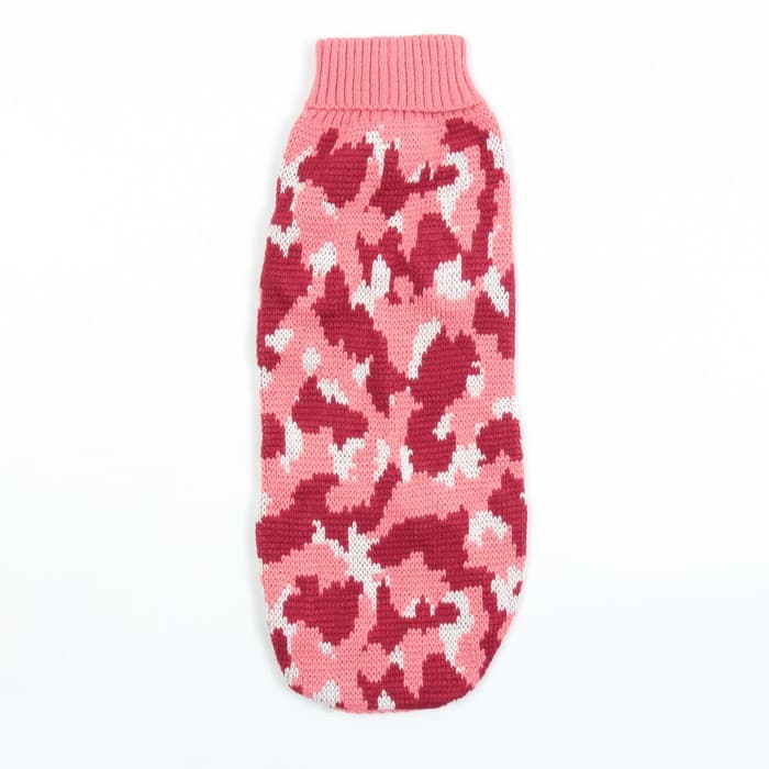 Свитер для животных, размер 16, ДС 45-60, ОШ 20-37, ОГ 37-52 см, расцветка МИКС