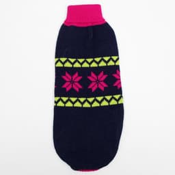 Свитер для животных, размер 18, ДС 50-65, ОШ 22-37, ОГ 38-53 см, расцветка МИКС