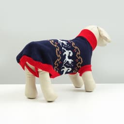 Свитер для животных, размер 18, ДС 50-65, ОШ 22-37, ОГ 38-53 см, расцветка МИКС