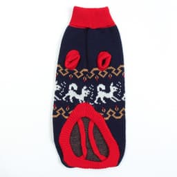 Свитер для животных, размер 18, ДС 50-65, ОШ 22-37, ОГ 38-53 см, расцветка МИКС