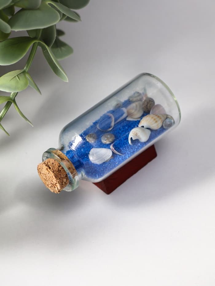 Фигурка «Сувенир в бутылке. Ракушки», 6×2.5×3.5 см, МИКС