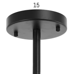 Светильник 35452/6 LED 144 Вт 3000-6000К черный-золото 112×96×22 см BayerLux