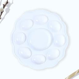 Подставка для яиц и кулича «Верба», на 8 яиц, d=25 см