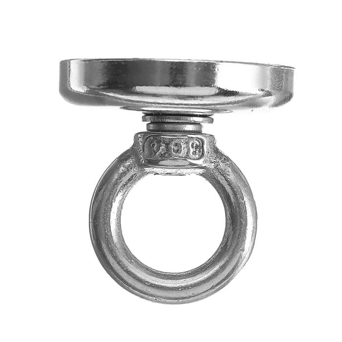 Магнит неодимовый Cartage с петлёй для авто, d=32 мм, сцепление 17 кг