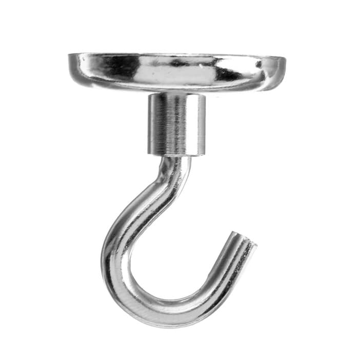 Магнит неодимовый Cartage с крючком для авто, d=36 мм сцепление 18 кг