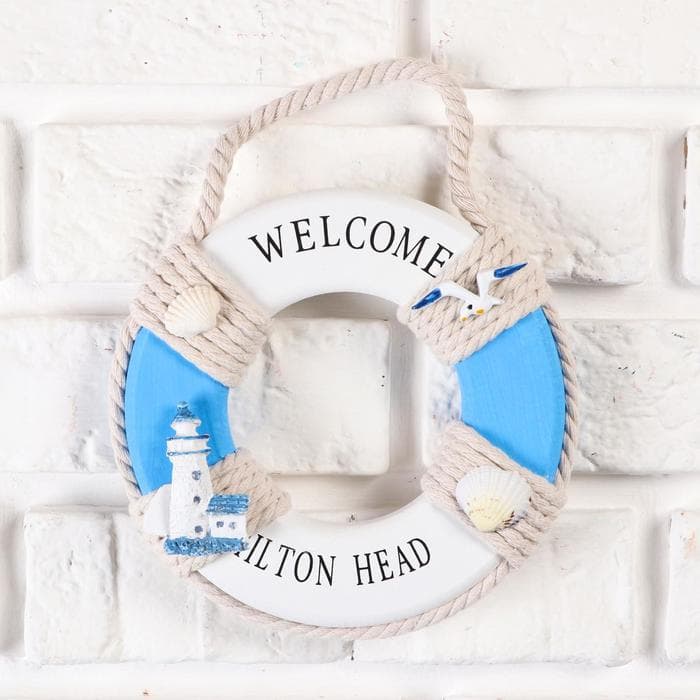 Настенный декор, панно «Спасательный круг», 15×2 см