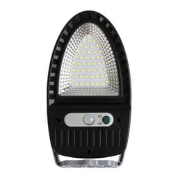 Садовый светильник, уличный, на солнечной батарее, 49 LED, с датчиком движения, накладной, свечение белое