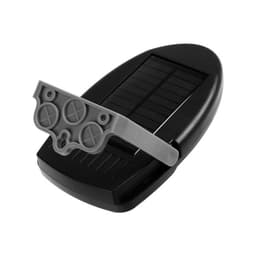 Садовый светильник, уличный, на солнечной батарее, 49 LED, с датчиком движения, накладной, свечение белое