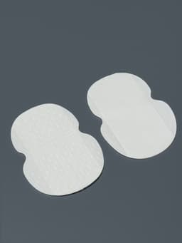 Набор защитных вкладышей для подмышек, самоклеящиеся, 6 пар, белый