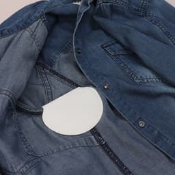 Набор защитных вкладышей для подмышек, самоклеящиеся, 6 пар, белый