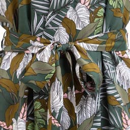 Комплект женский (халат, комбинация) KAFTAN, размер 40-42, зелёный, розовый