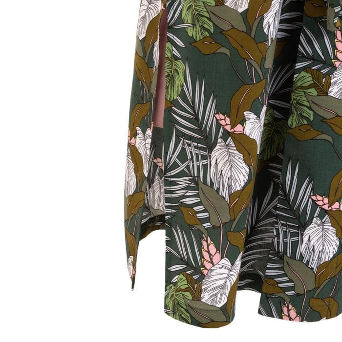 Комплект женский (халат, комбинация) KAFTAN, размер 40-42, зелёный, розовый