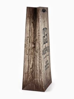 Пакет подарочный под бутылку, упаковка, «С 23 февраля», 35×13×10 см