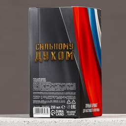 Гель для душа мужской «С 23 Февраля», 250 мл, пряный аромат, HARD LINE