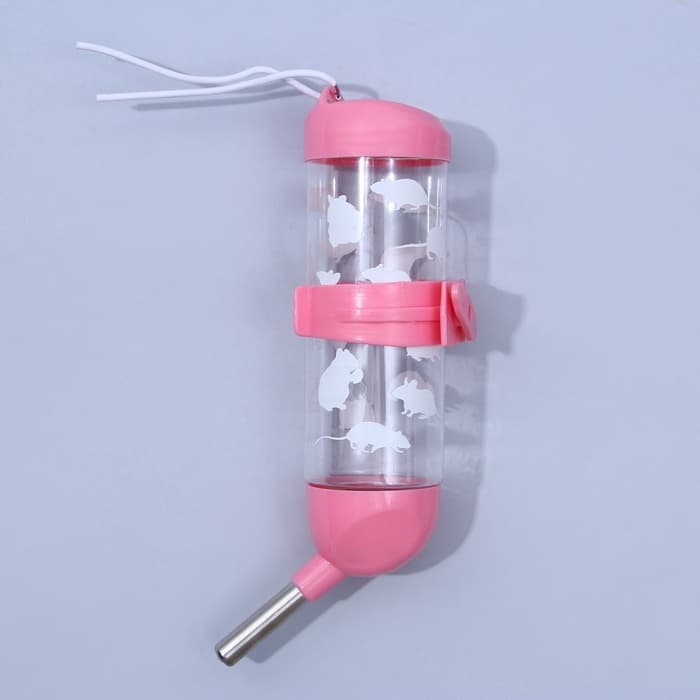 Поилка для грызунов 125 мл, 12.5×4.5 см, МИКС