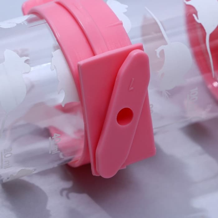 Поилка для грызунов 125 мл, 12.5×4.5 см, МИКС