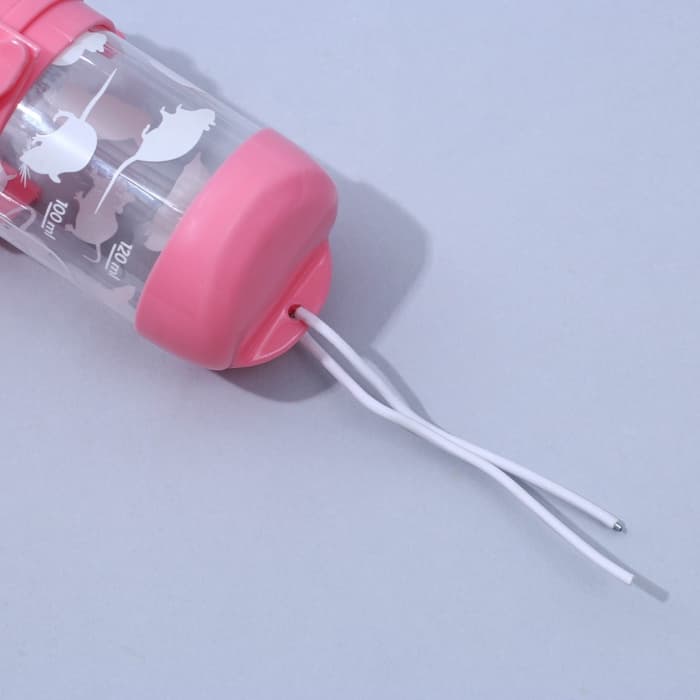 Поилка для грызунов 125 мл, 12.5×4.5 см, МИКС