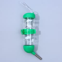 Поилка для грызунов 125 мл, 12.5×4.5 см, МИКС