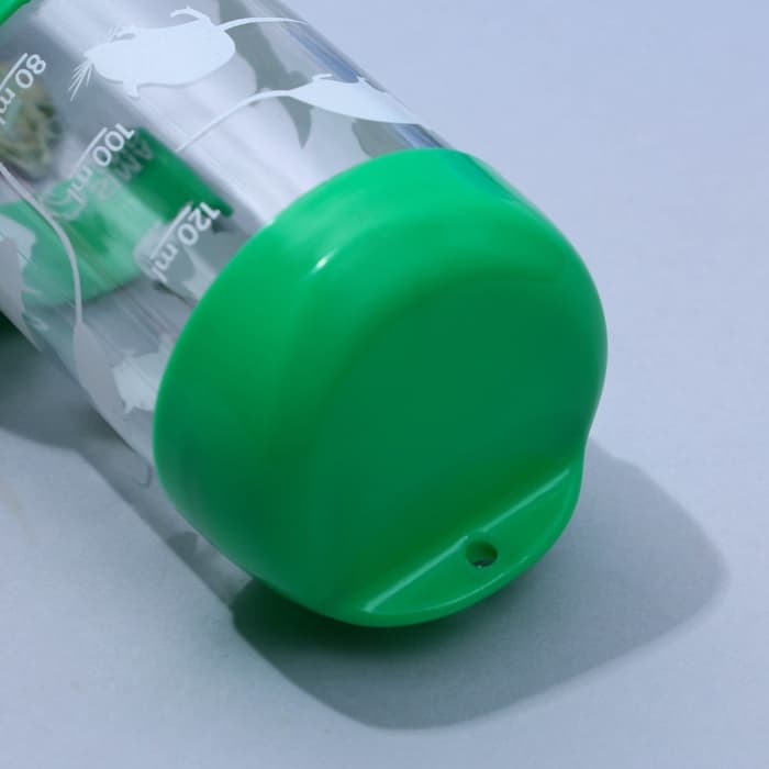Поилка для грызунов 125 мл, 12.5×4.5 см, МИКС