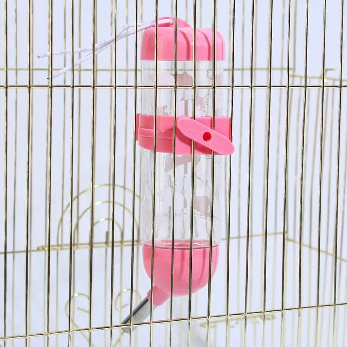 Поилка для грызунов 125 мл, 12.5×4.5 см, МИКС