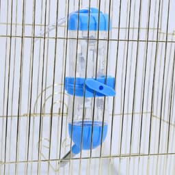 Поилка для грызунов 125 мл, 12.5×4.5 см, МИКС