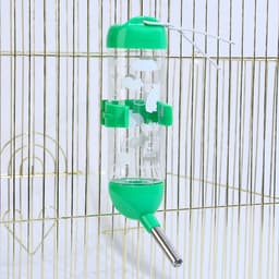 Поилка для грызунов 125 мл, 12.5×4.5 см, МИКС