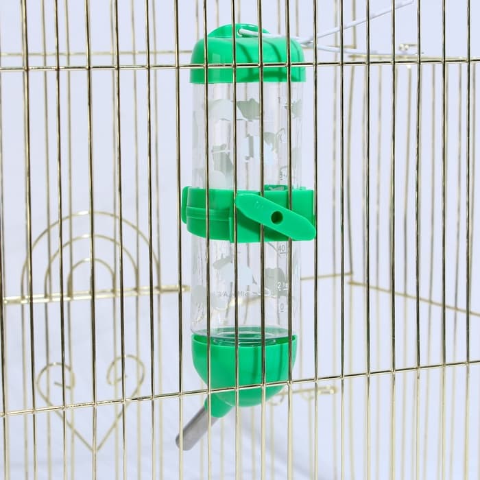 Поилка для грызунов 125 мл, 12.5×4.5 см, МИКС