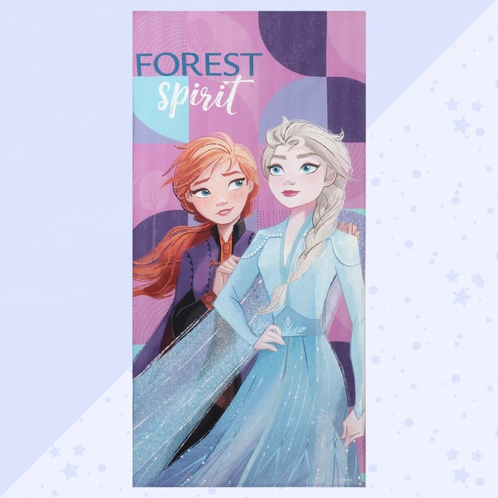 Полотенце пляжное «Принцессы», 70×146 см, 100% хлопок, 160 г/м²