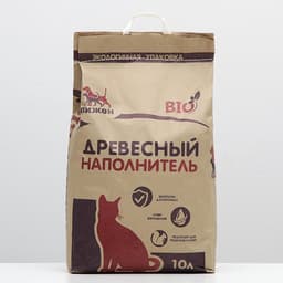 Наполнитель древесный «Пижон», Bio, 10 л
