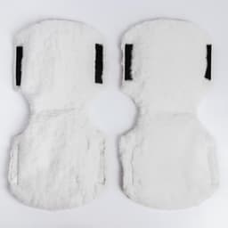 Варежки-муфты на ручку коляски, 2 шт., красные