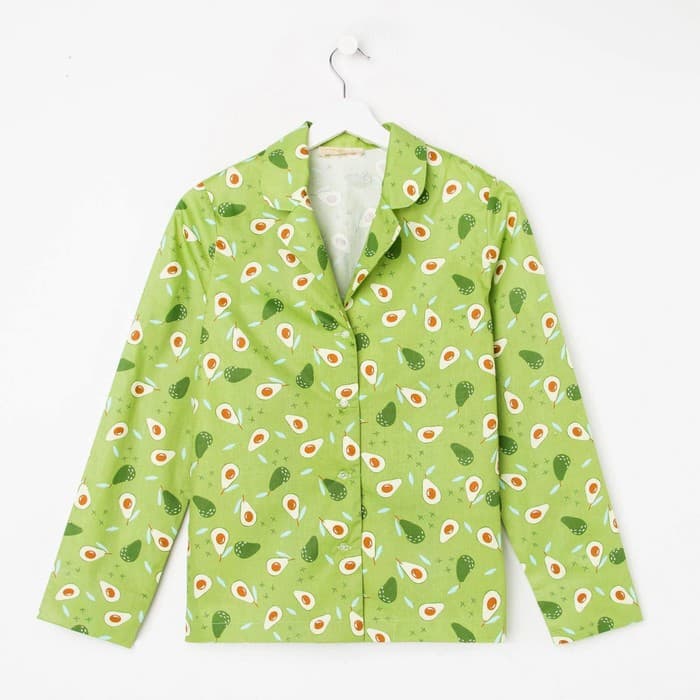 Рубашка женские KAFTAN «Авокадо», размер 40-42