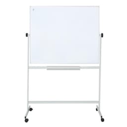 Доска двусторонняя, магнитно-маркерная/меловая, 100×120 см, в алюминиевой рамке, с полочкой