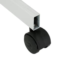 Доска двусторонняя, магнитно-маркерная/меловая, 100×120 см, в алюминиевой рамке, с полочкой