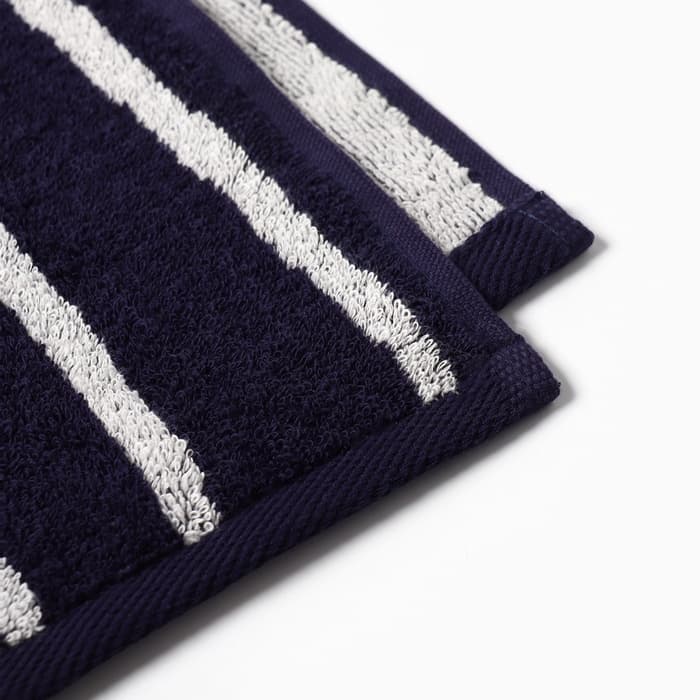 Полотенце махровое Этель «Лучший дедушка в мире», 70×130 см, 100% хлопок, 420 г/м², синее